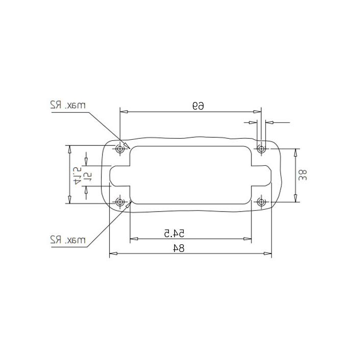 Gas/electric quick change module, ADAPTS 2 standard modules, H6B-M2-F, 09140061001